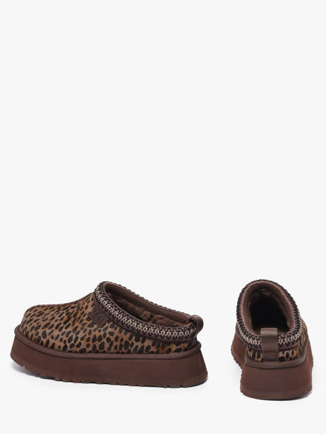 Pantoffels Met Platformzool Uit Leder Ugg Bruin women 1178430 ander zicht 2